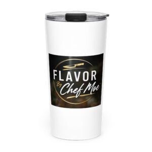 Tapered stainless steel tumbler