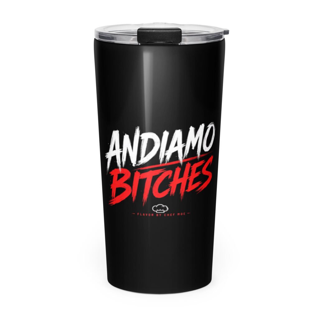Tapered stainless steel tumbler